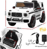 Mercedes G63 Electric Ride On Car– White
