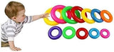 Giant Rainbow Stacking Ring