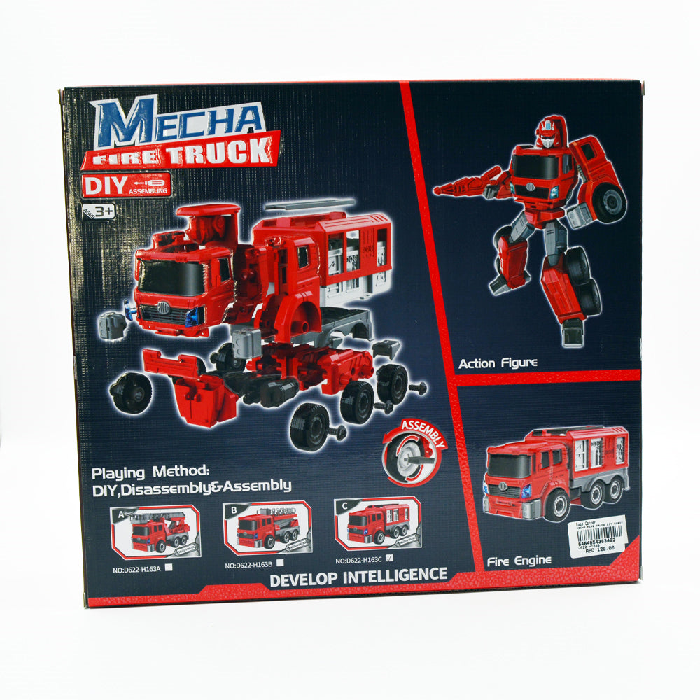 Mecha Fire Truck Diy Robot