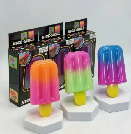 Popsicle Stick Malt Sugar Squishy Toy – Slow Rising Stress Relief Squeeze Toy - product image
