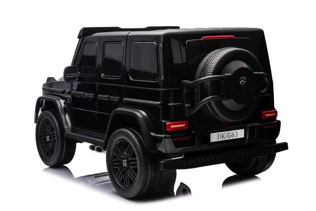 DK-G63 Black Mercedes-Benz G63 AMG Electric Ride-On Car for Kids