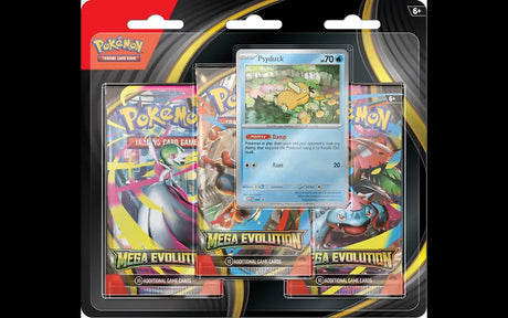 Pokemon TCG Mega Evolution 3-Pack Blister