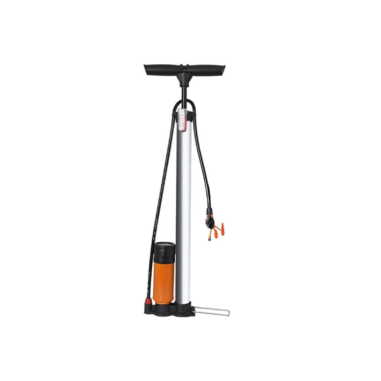Hand Pump with Pressure Gauge – Air Pump for Balls, Bicycle & Sports Equipment