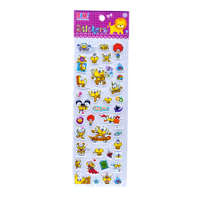 Garfield Puffy Stickers