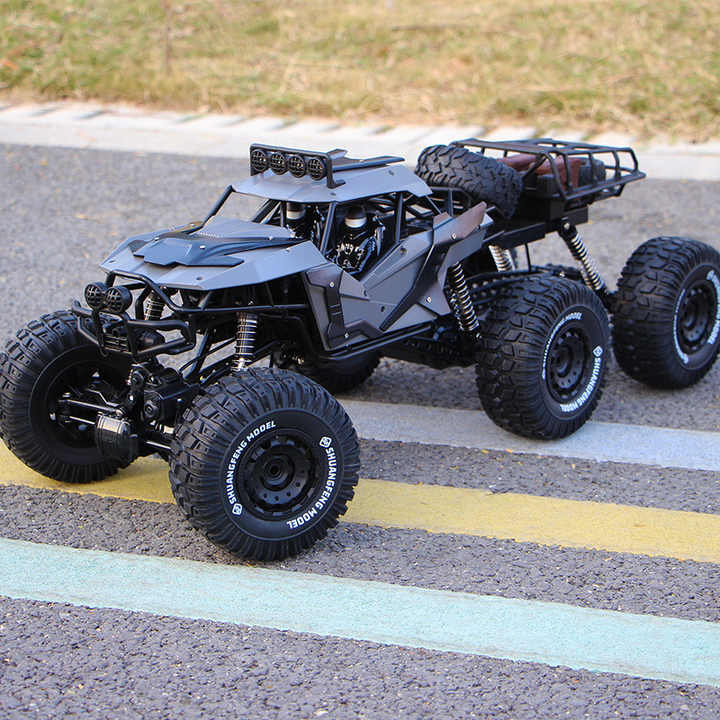2.4G 1/8 Alloy 70cm Big Size Shock Absorber All Terrain 6x6