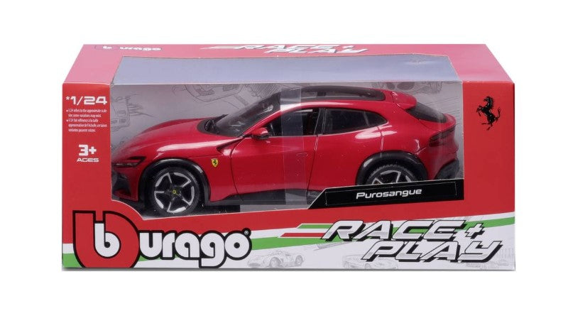 Ferrari Purosangue Year 2022 Red 1:24 BBURAGO