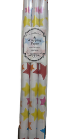 Gift Wrapper 3 Pcs A(Assorted Colors, Sold As Single)