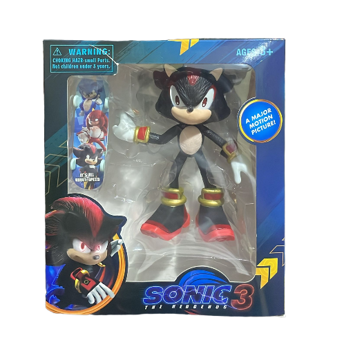 Sonic the Hedgehog 3 Action Figure Black 14cm