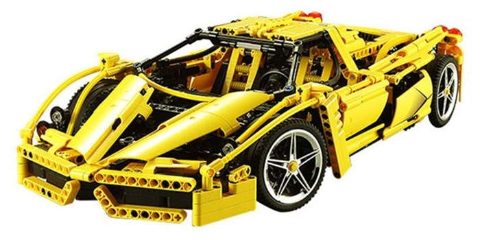 Links to MECHFACTOR BRICKS 1367 PCS SPORTS CAR by 