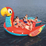 Bestway Giant Parrot Island Inflatable Pool Float 5m × 3.27m – 43227