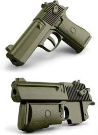 Soft Bullet Toy Gun (Assorted Colors, Sold As Single)