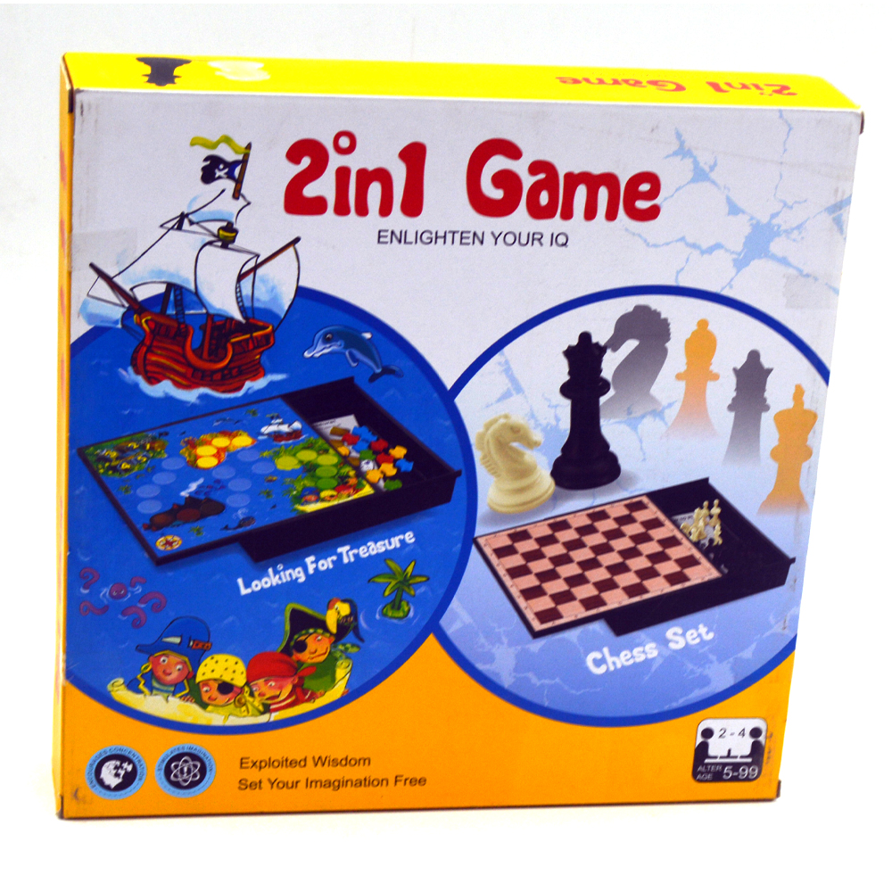 2 In 1 Chess & Treasure Game