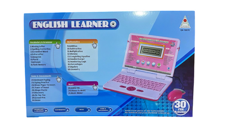 English Learner Educational Toy Laptop
