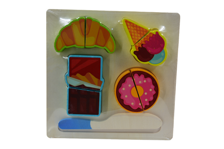 Wooden Cutting Set Dessert