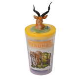 Fauna Plastic Animal Figures Bucket – Kids Animal Play Set