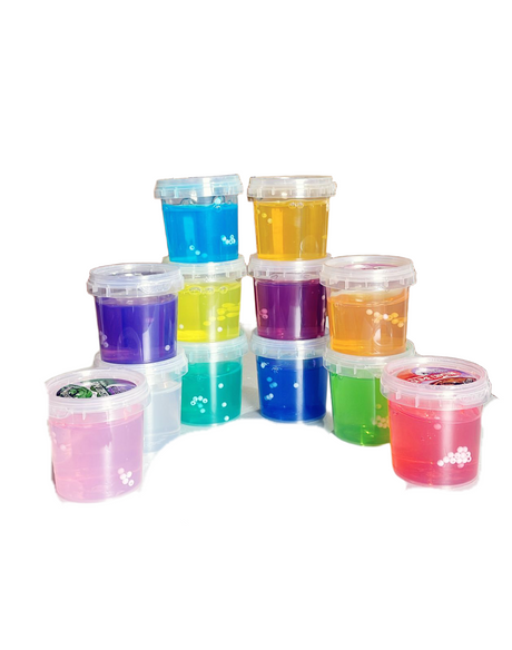 Crystal Slime Assorted (Price Per Piece) Colors Fun Sensory Toy for Kids