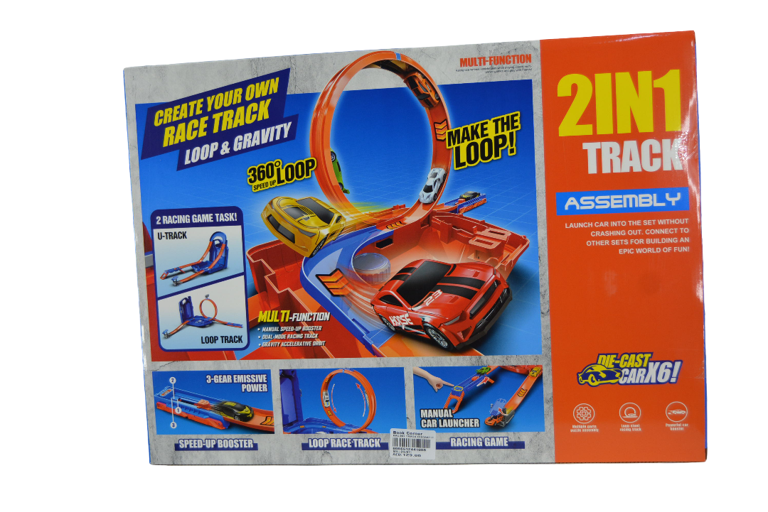 Racing Track Diecast Car Model Cars(Assorted Colors, Sold As Single)