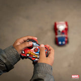 Jada Spider-Man Buggy RC with Non-Removable Spider-Man Figure – 7 Turbo Button Full-Function Remote Control Ages 6+ Red/Blue