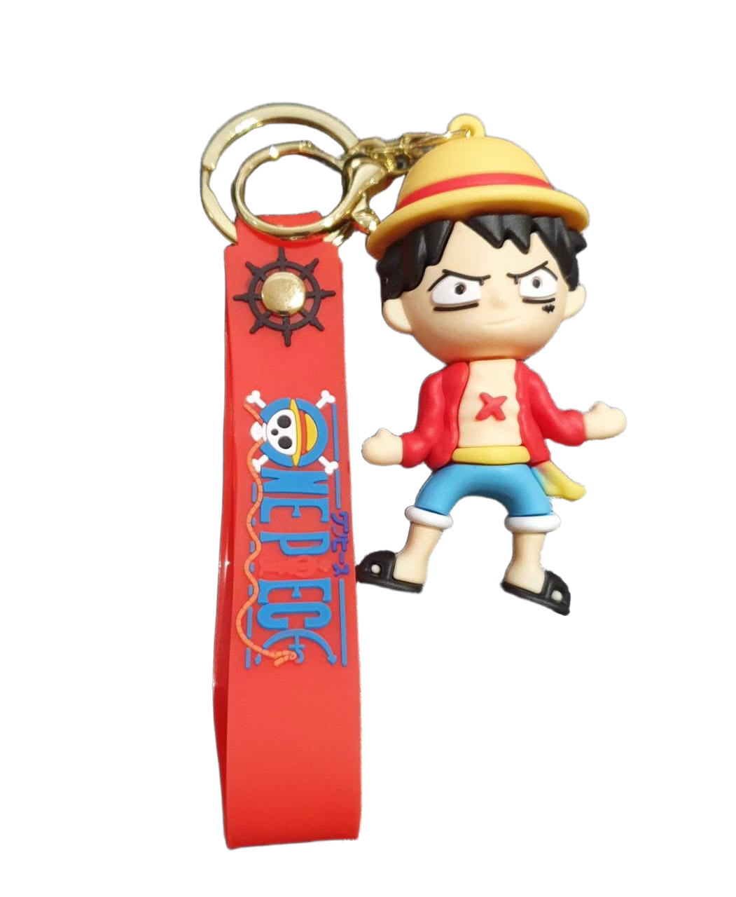 One Piece Monkey D Luffy Pvc Keychain