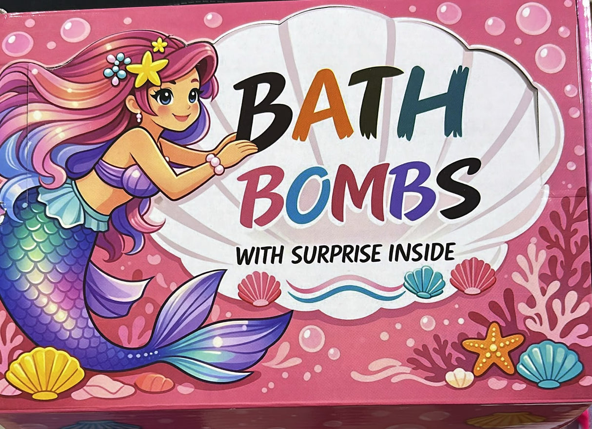 Bath Bombs Bubble Bath Shower Ball – Mermaid