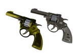 Die Cast Metal Toy Revolver (Assorted Designs, Sold as Single)