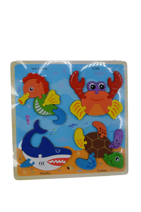 Sea Animals Wooden Puzzles