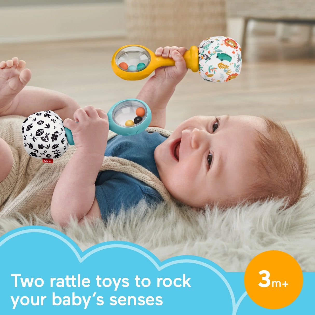 Fisher Price Rattle N Rock Maracas