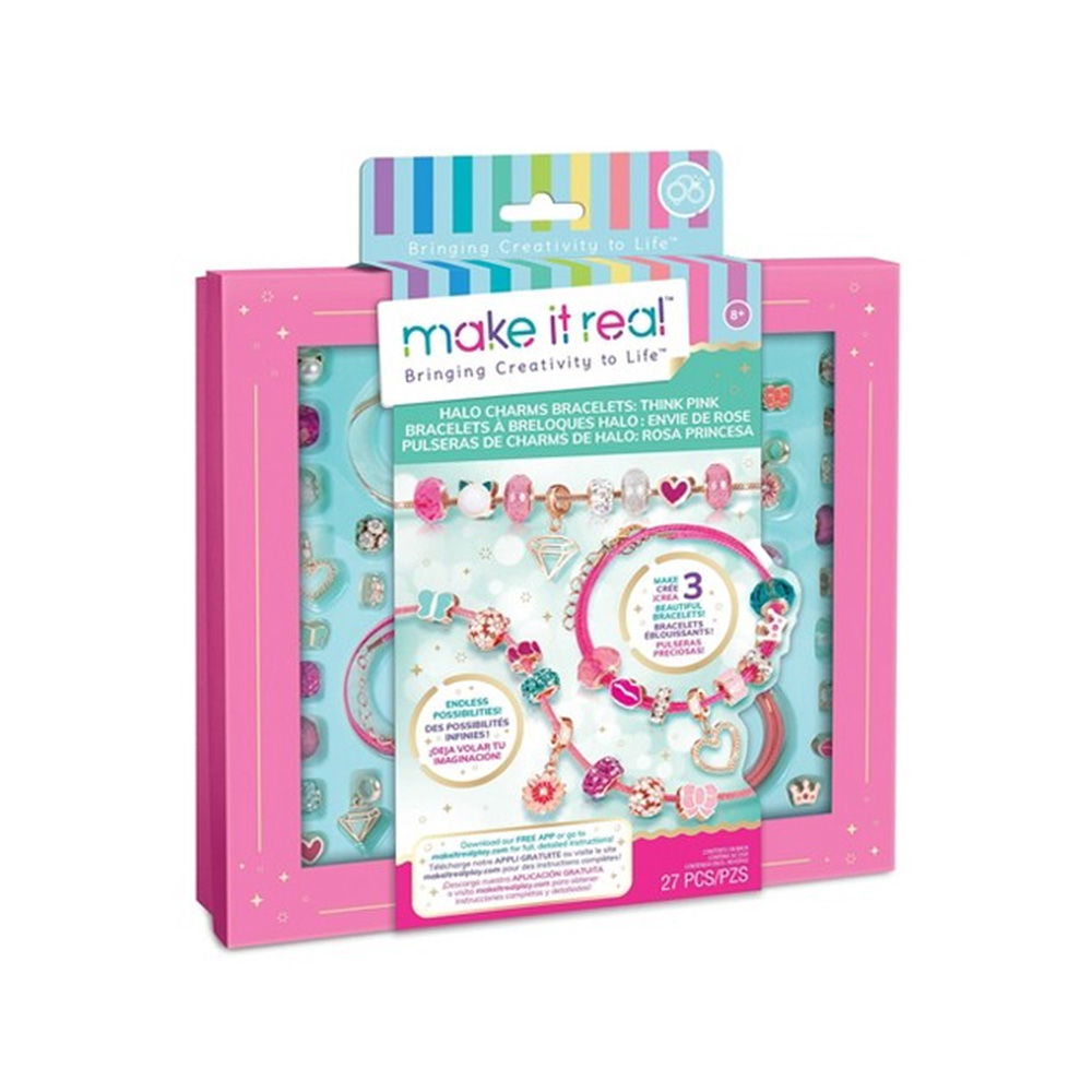 Make It Real Halo Charm Bracelet Kit