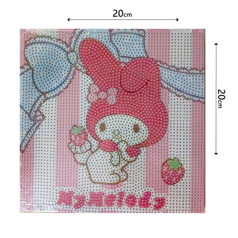 My Melody Diamond Painting Set 20 × 20 cm