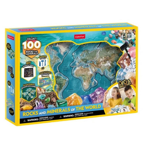 Rocks and Minerals of the World 100 Gemstones