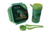 Dino Lunch Box Set (Assorted Designs, Sold as Single)