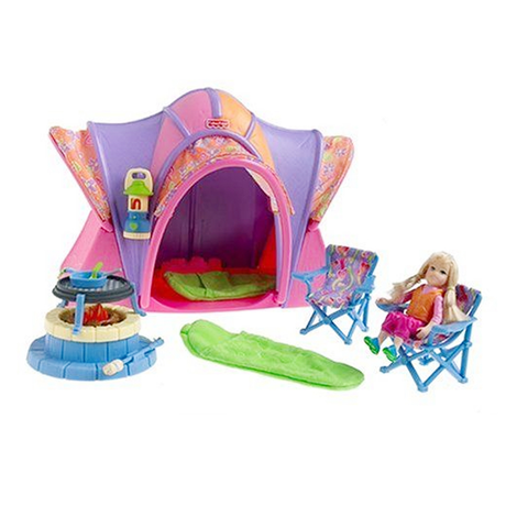 Campimg Tent Doll Set Fisher Price