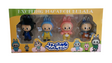 Labubu Plastic Figure 4 pcs (Assorted Designs, Sold as Set)