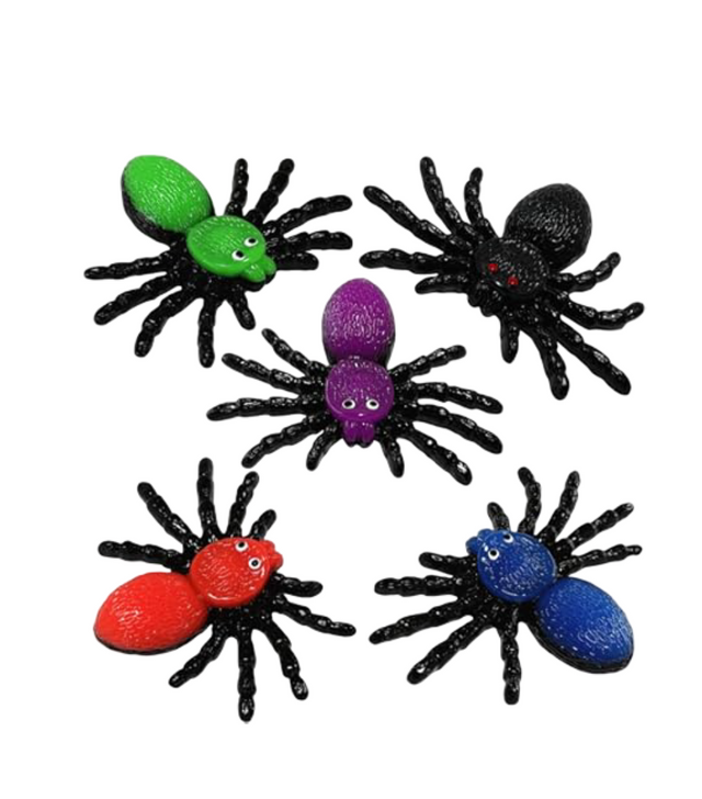 Super Stretchy Sticky Spiders