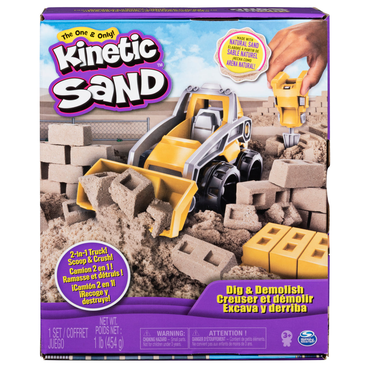 Links to Kinetic Sand Dig & Demolish Playset by Kinetic Sand