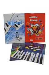 Music Notebook (Assorted Designs, Sold as Single)