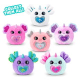 Rainbocorns Axolotlcorn Surprise - Cuddly Axolotl Unicorn Plush Egg with 10 Aquatic-Themed Surprises and Boo-Boocorn - Assorted