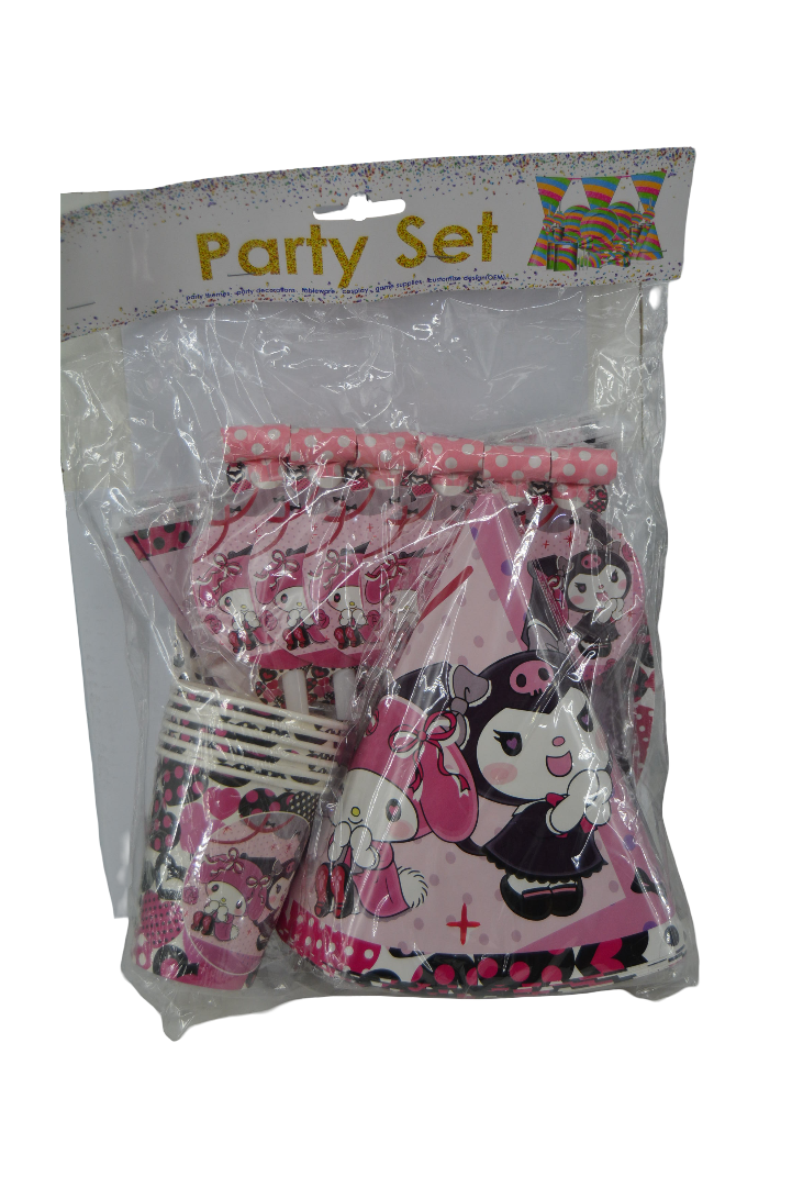 Kurumi Party Set – Pink
