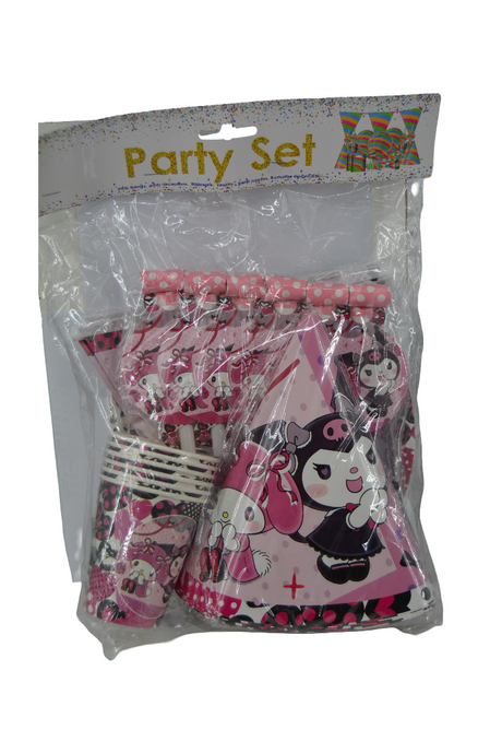 Kurumi Party Set – Pink