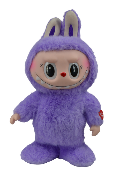 Labubu Purple Rain V3 Singing & Dancing Plush Doll
