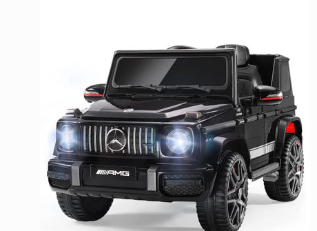 Mercedes G63 Electric Ride On Car with Black Leather Seat