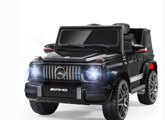 Mercedes G63 Electric Ride On Car with Black Leather Seat