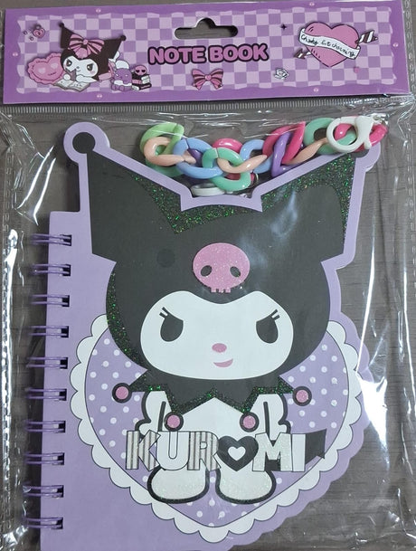 Kuromi Spiral Notebook for Kids – Cute A5 Writing & Drawing Notebook - product image