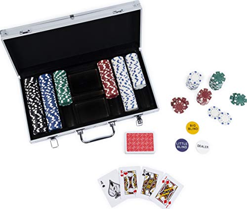 Cardinal Classics 300-Piece Poker Set with Aluminum Carrying Case