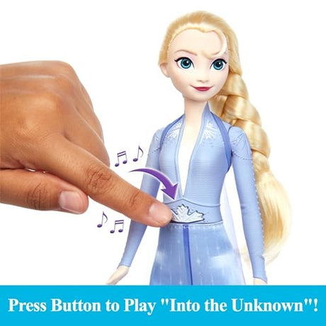 Disney Frozen Elsa Singing Adventure Fashion Doll