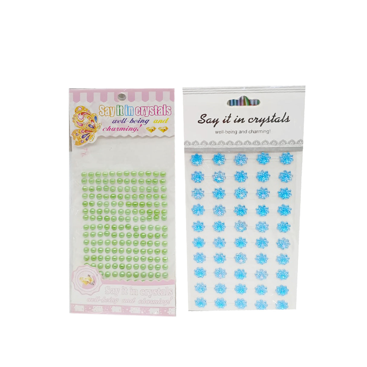 Craft Crystal Sticker Assorted