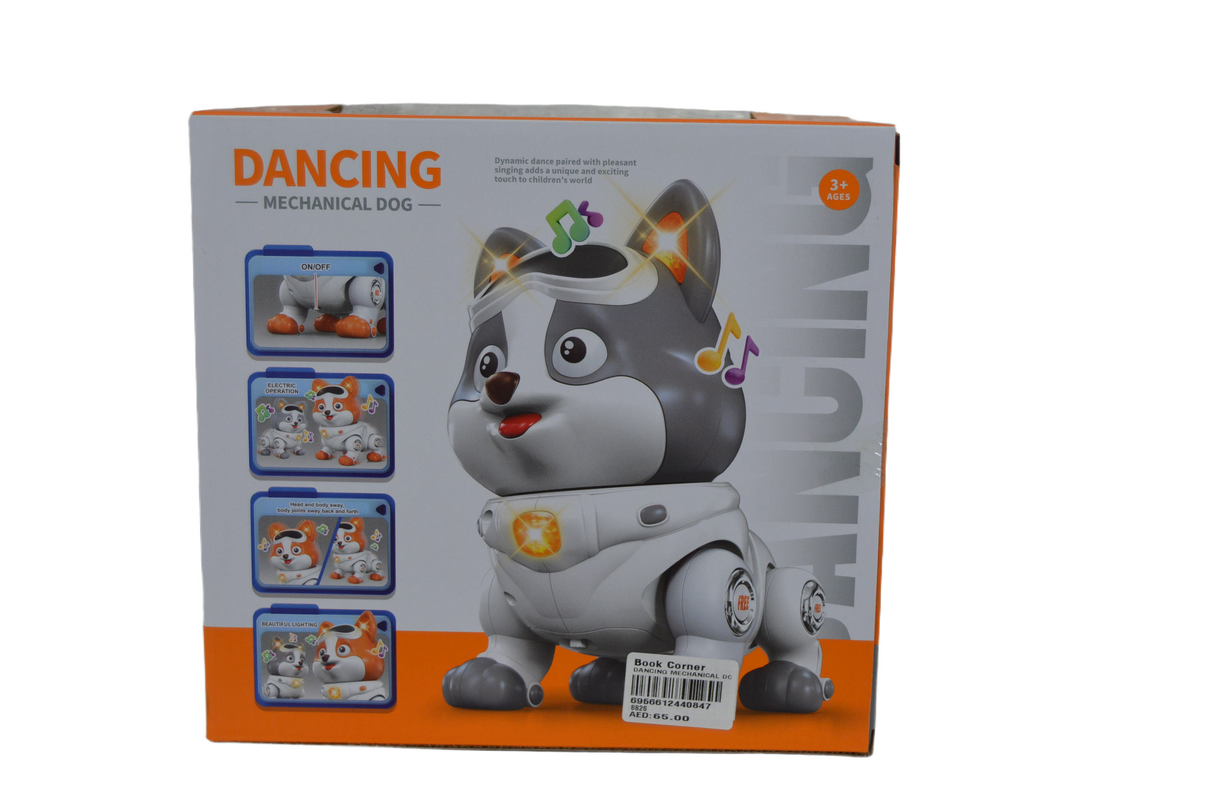 Dancing Mechanical Dog Toy Colors(Assorted Colors, Sold As Single)