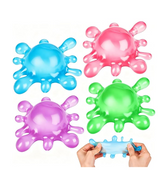 Virus Splat Stress Balls – Textured Squishy Fidget Toys Assorted