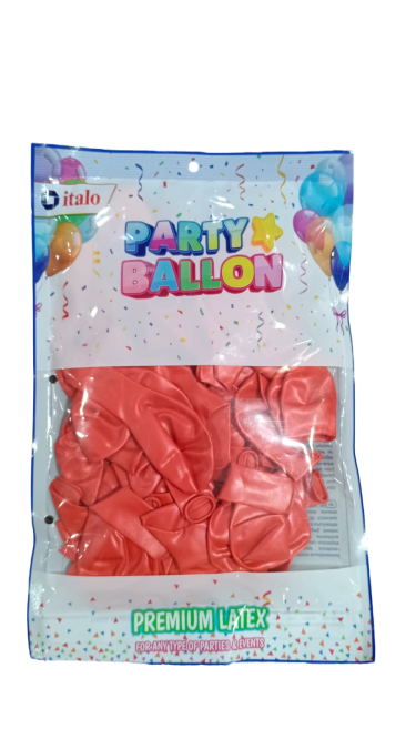 Party Balloons Red 50 Pcs
