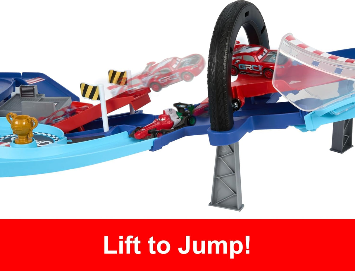 Disney Pixar Cars GRC Jumping Raceway Track Set